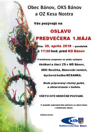 predvečer 1.mája